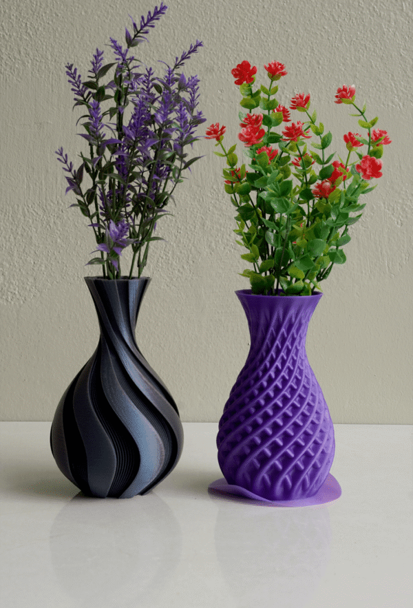 Spiral Pattern Vase 01 - Image 3